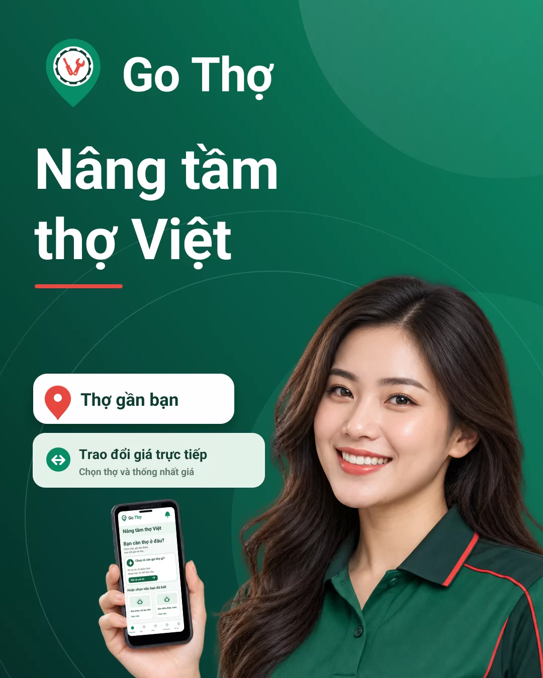 Go Thợ – Nâng tầm thợ Việt
